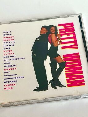 Pretty Woman Soundtrack CD - Pink & Black Cover